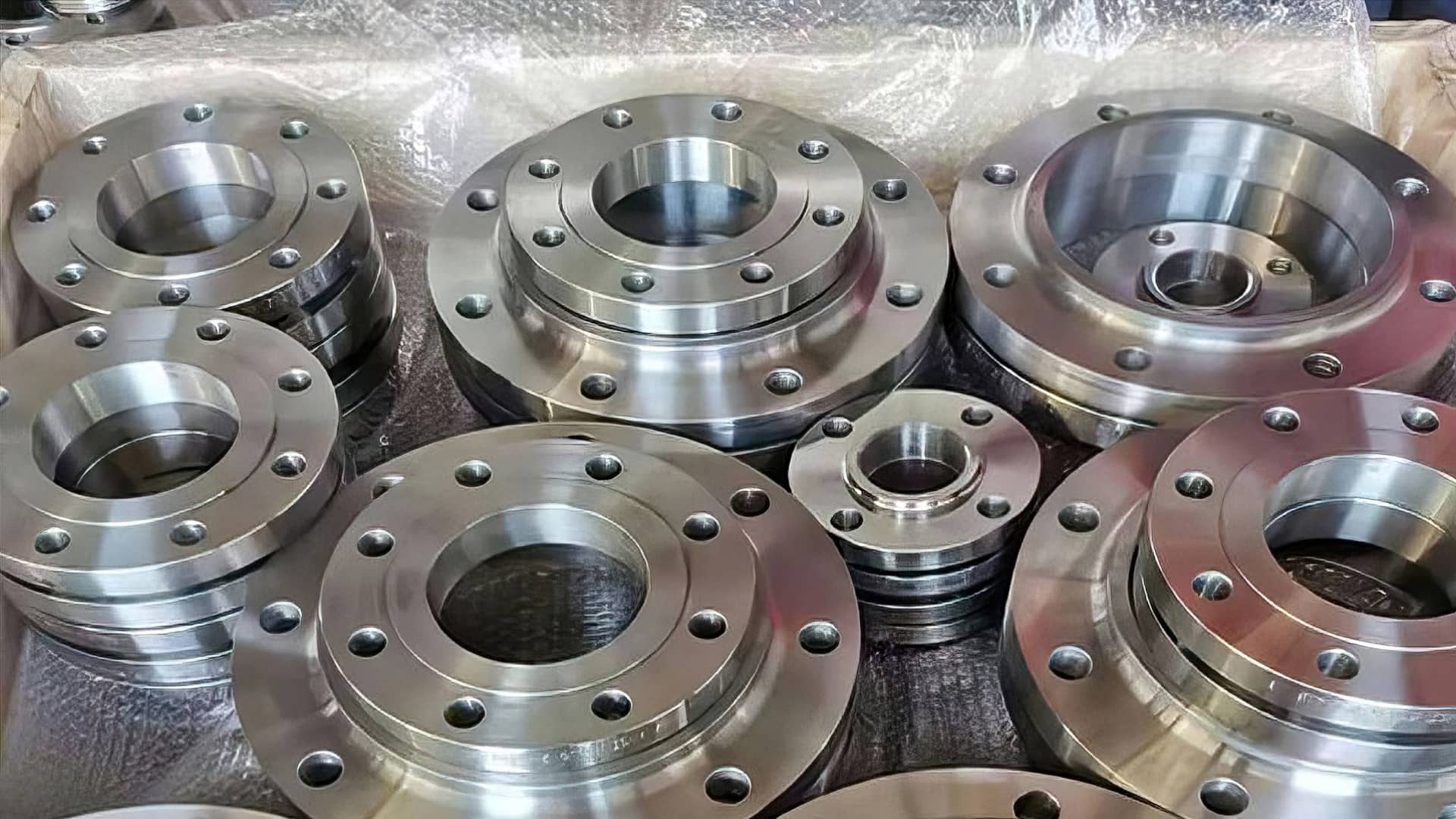 Плоский сварной фланец диаметром 6 дюймов