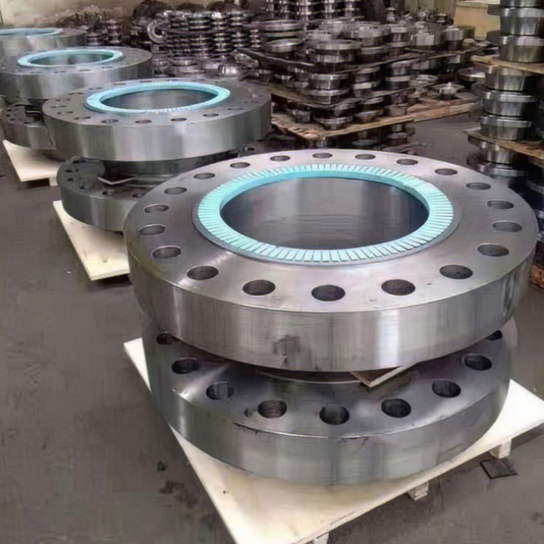 Фланец сварки стыка с грифом